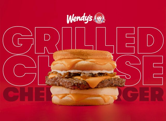 Wendy's Grilled Cheese Cheeseburger 