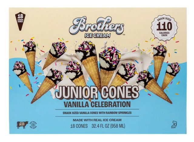 Brothers Ice Cream Mini Cones