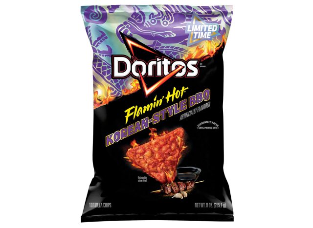 Flamin' Hot Korean BBQ Doritos