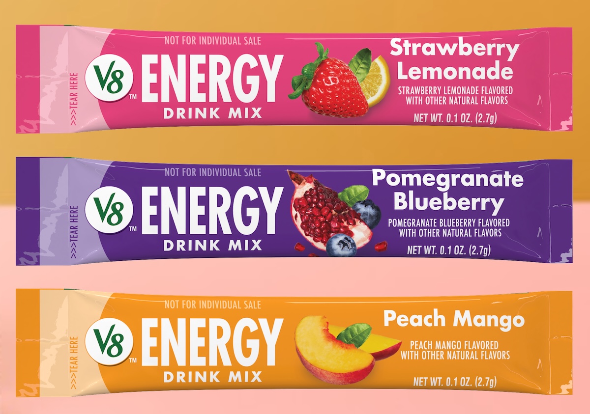 V8, Energy, Powder, Peach Mango, Strawberry Lemonade, Pomegranate Blueberry, groceries
