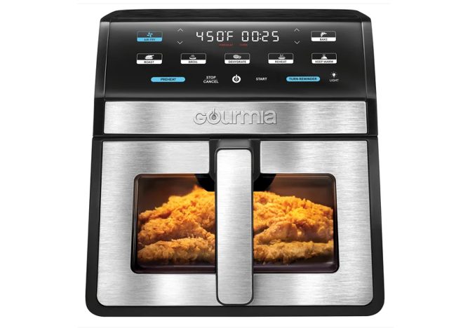 Gourmia 8-Quart Digital Air Fryer with Window & Light