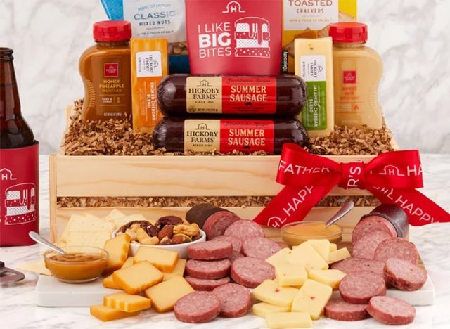 Hickory Farms Father's Day Savory Bites Crate