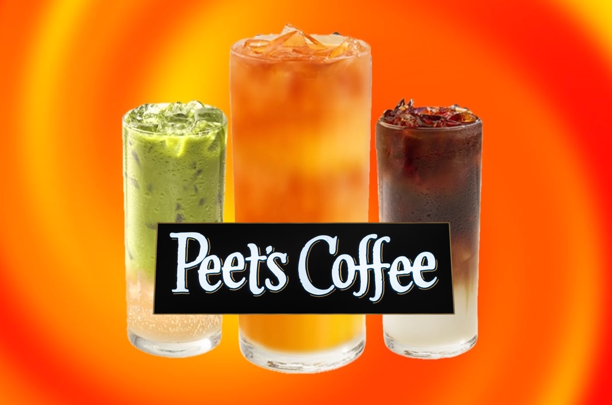 Peet’s summer menu, orange swirl