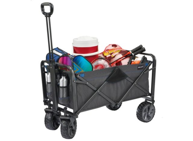 Mac Sports XL Folding Wagon with Brakes