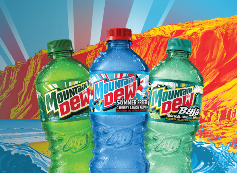 Mountain Dew is Releasing Two New Flavors