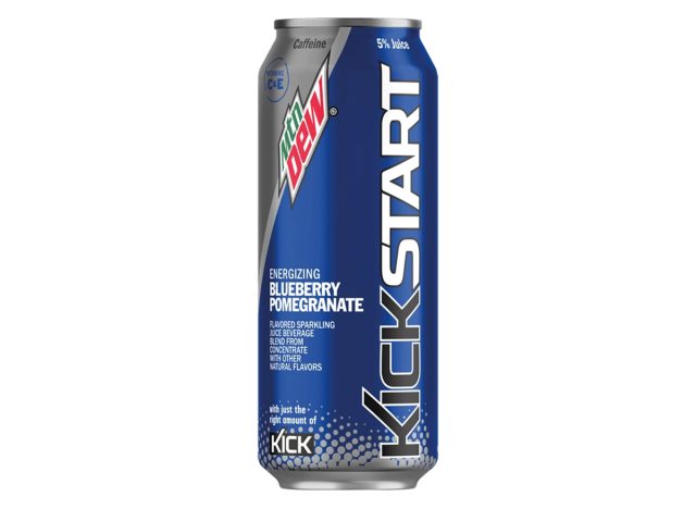 Mountain Dew Kickstart Blueberry Pomegranate