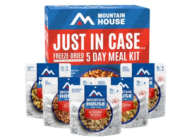 Mountain House Emergency Meal Kit 15-Pouch Assortment