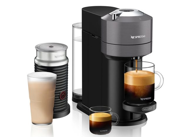 Nespresso Vertuo Next Deluxe by De'Longhi, Dark Grey with Milk Frother