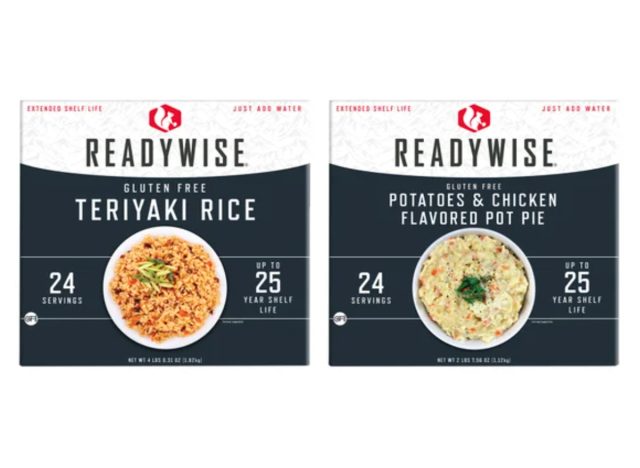 ReadyWise Gluten-Free Emergency Food Entree 2 Box Kit