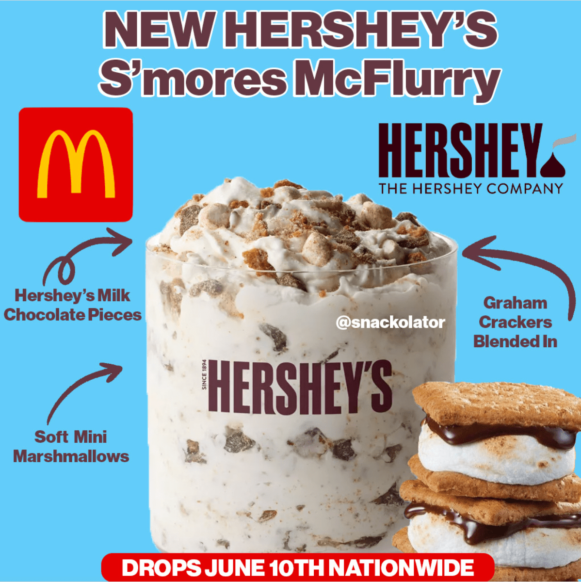 McDonald's Just Launched a New S'mores McFlurry