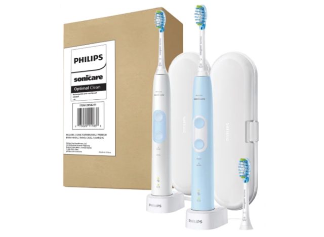 Philips Sonicare Optimal Clean Rechargeable Electric Toothbrush
