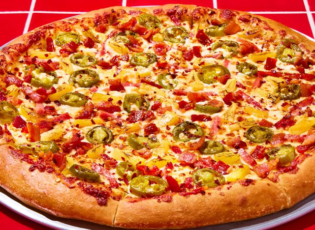 Pizza Hut Spicy Hawaiian Pizza