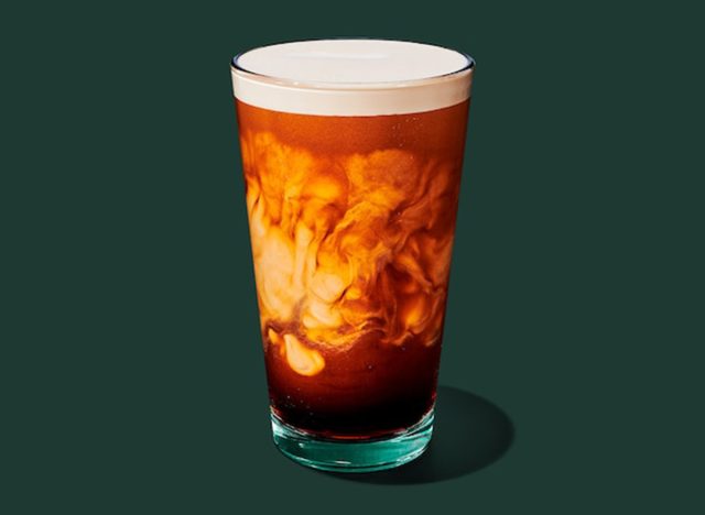 Starbucks Vanilla Sweet Cream Nitro Cold Brew