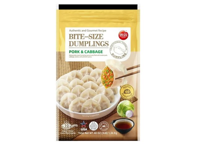 Synear Foods Mini Pork and Cabbage Dumplings