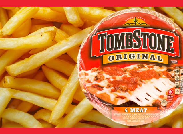 Tombstone Unveils Its First-Ever French Fry Style Crust Pizza
