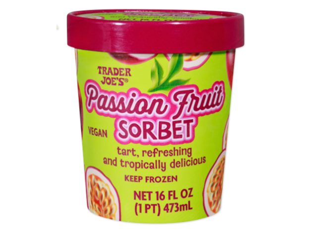 Trader Joe's Passion Fruit Sorbet