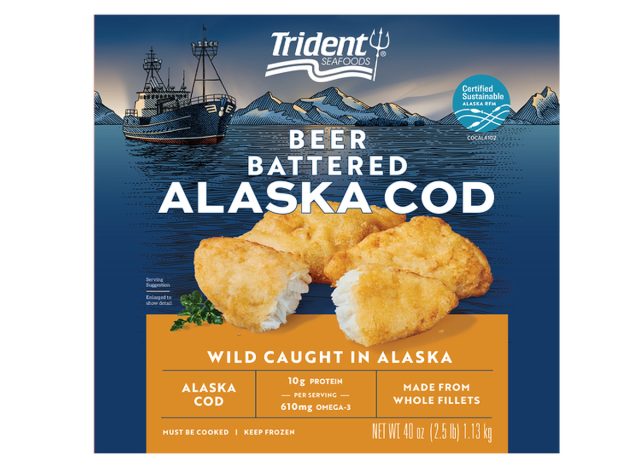 Trident Beer Battered Alaska Cod 