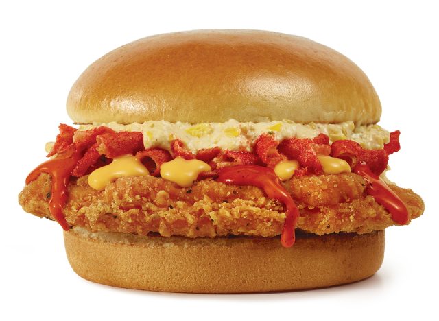 Wendy's Takis Fuego Chicken Sandwich