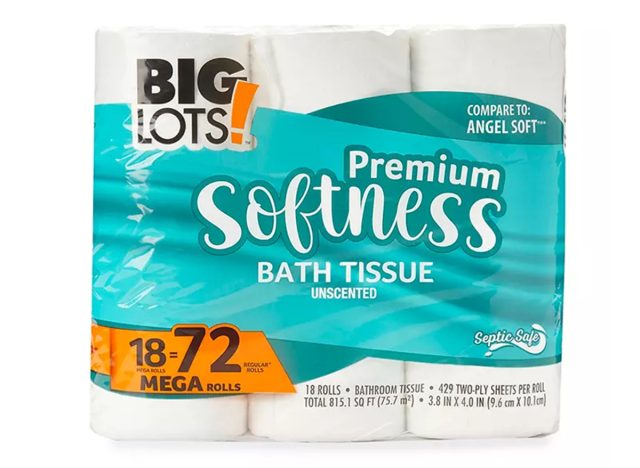 Big Lots Premium Softness Bath Tissue
