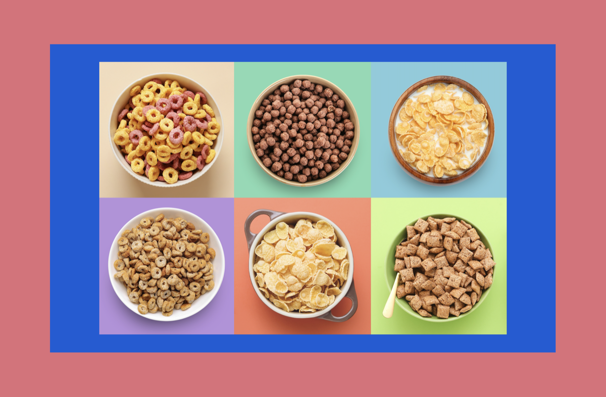 Cereal, groceries