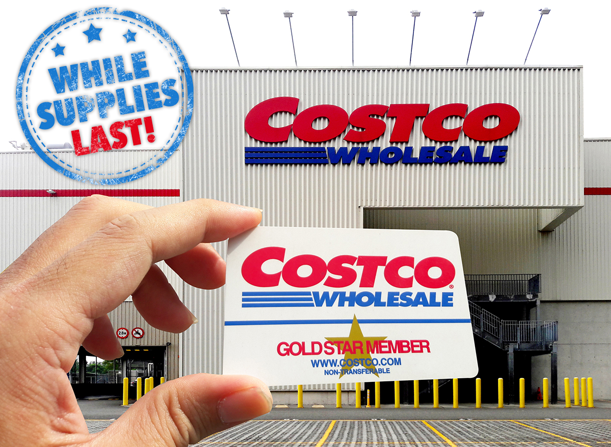 Costco while supplies last