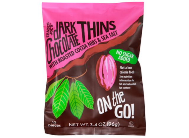 Trader Joe's Dark Chocolate Thins On the Go!