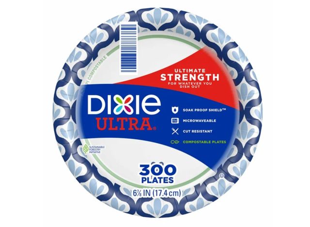 Dixie Ultra 6-7/8" Paper Plate, 300-count