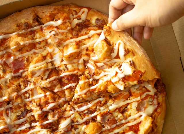 Domino's Buffalo Chicken Pizza 