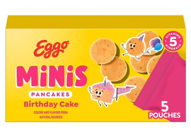 Eggo Minis Pancakes – Birthday Cake