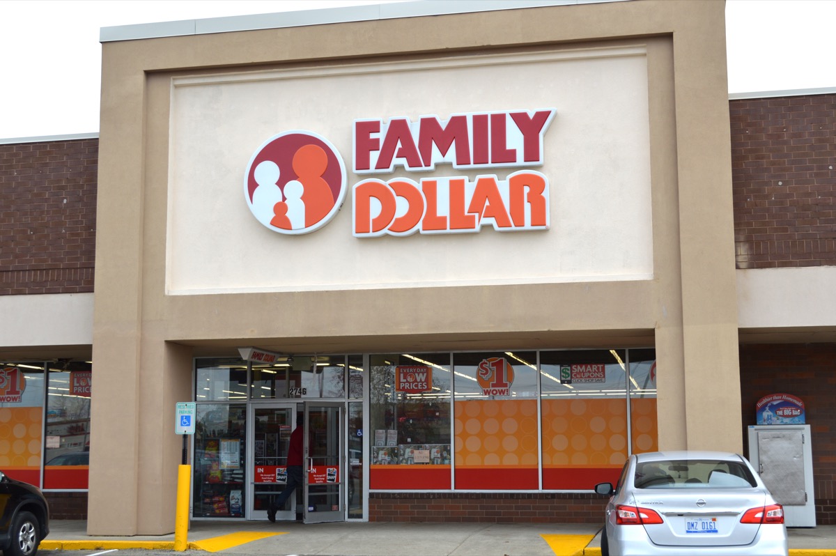 Columbus, OH/USA November 16,2018 : Family Dollar Variety Store. Family Dollar is a Subsidiary of Dollar Tree