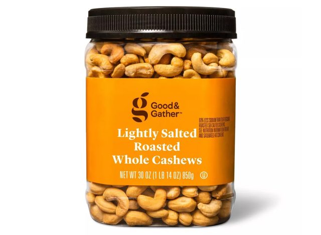 Good & Gather Lightly Salted Roasted Whole Cashews
