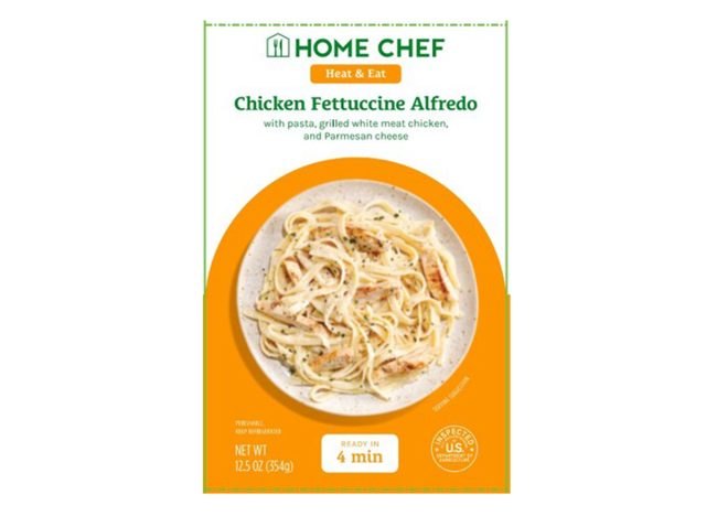 Home Chef Heat & Eat Chicken Fettucine Alfredo with Pasta