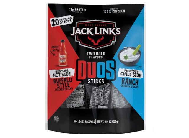 Jack Link's Duos Chicken Sticks, Buffalo Style And Ranch