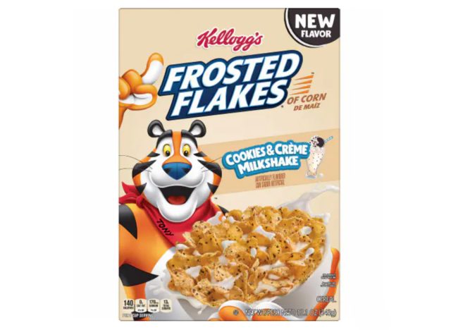 Kellogg's Frosted Flakes Cookies & Creme Milkshake