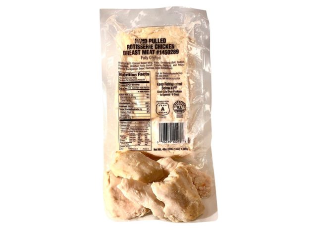 Kirkland Signature Hand Pulled Rotisserie Chicken Breast Meat
