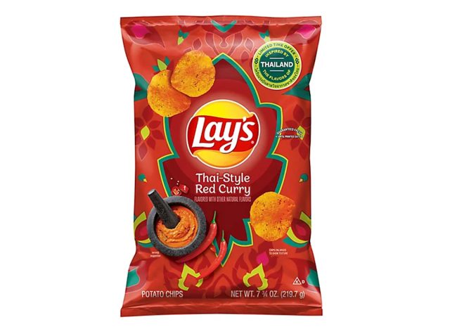 Lay's Thai-Style Red Curry Chips