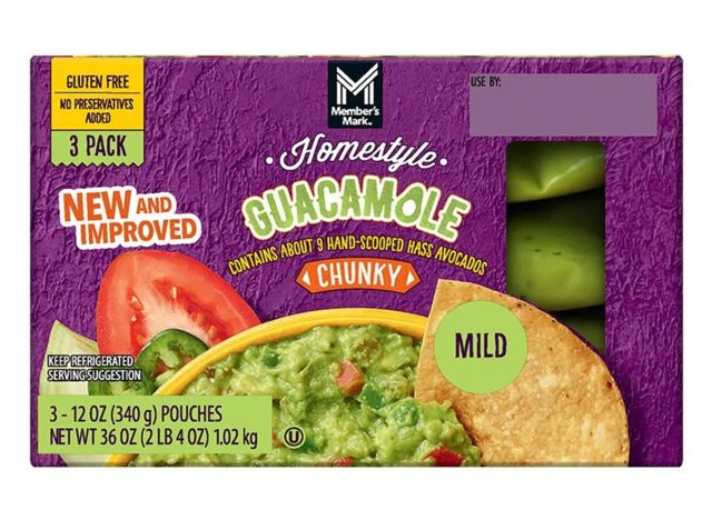 Member's Mark Homestyle Chunky Guacamole