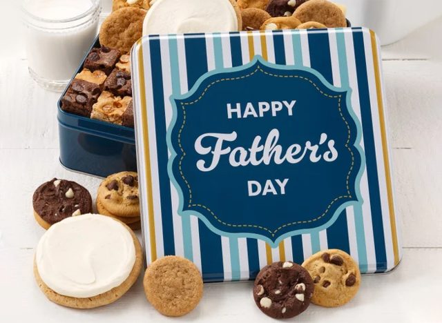 Mrs. Fields Happy Father's Day Cookie Combo Tin