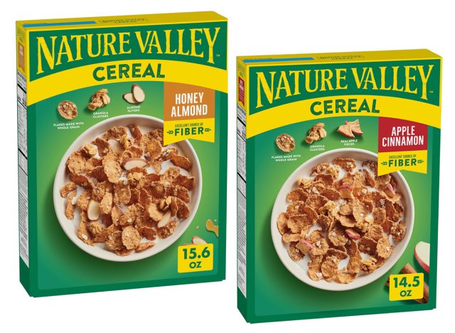 Nature Valley Cereal Honey Almond and Apple Cinnamon