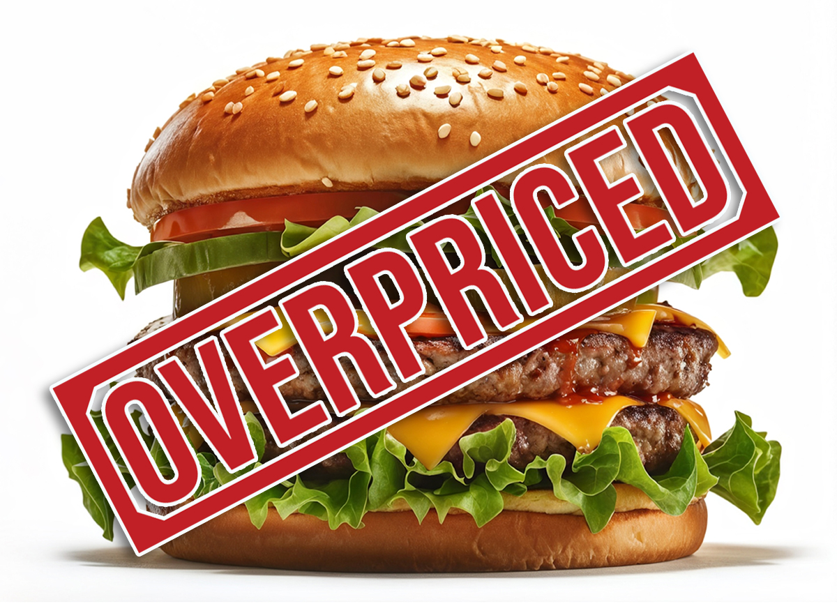 Overpriced Burger