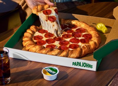 Papa John's Croissant Pizza