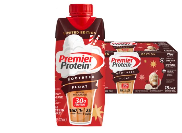 Premier 30g Protein PLUS Energy and Immune Support Shakes, Root Beer Float