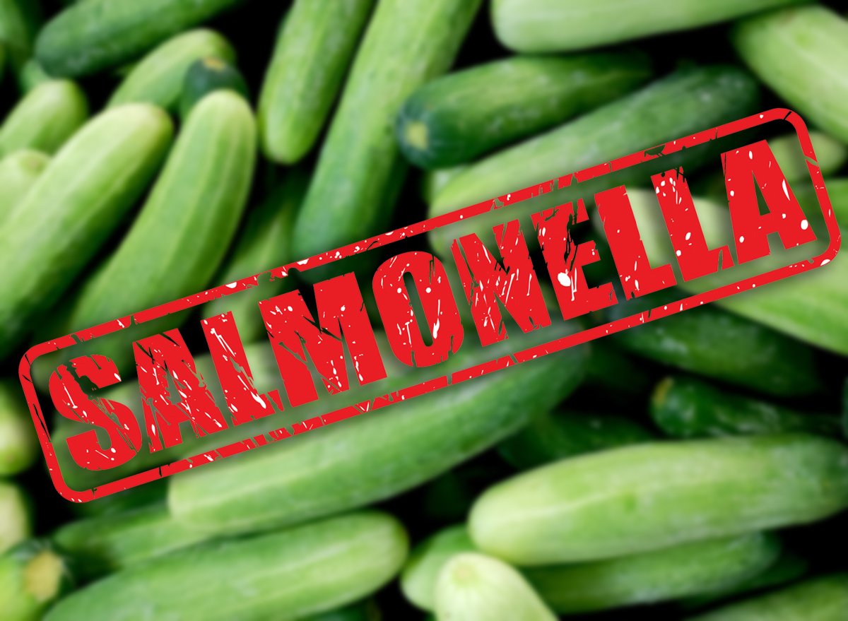 Salmonella cucumbers