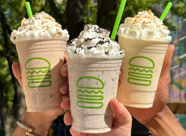 Shake Shack OREO® Cookie Funnel Cake Shake, Banana Pudding Shake, or Campfire S'mores Shakes