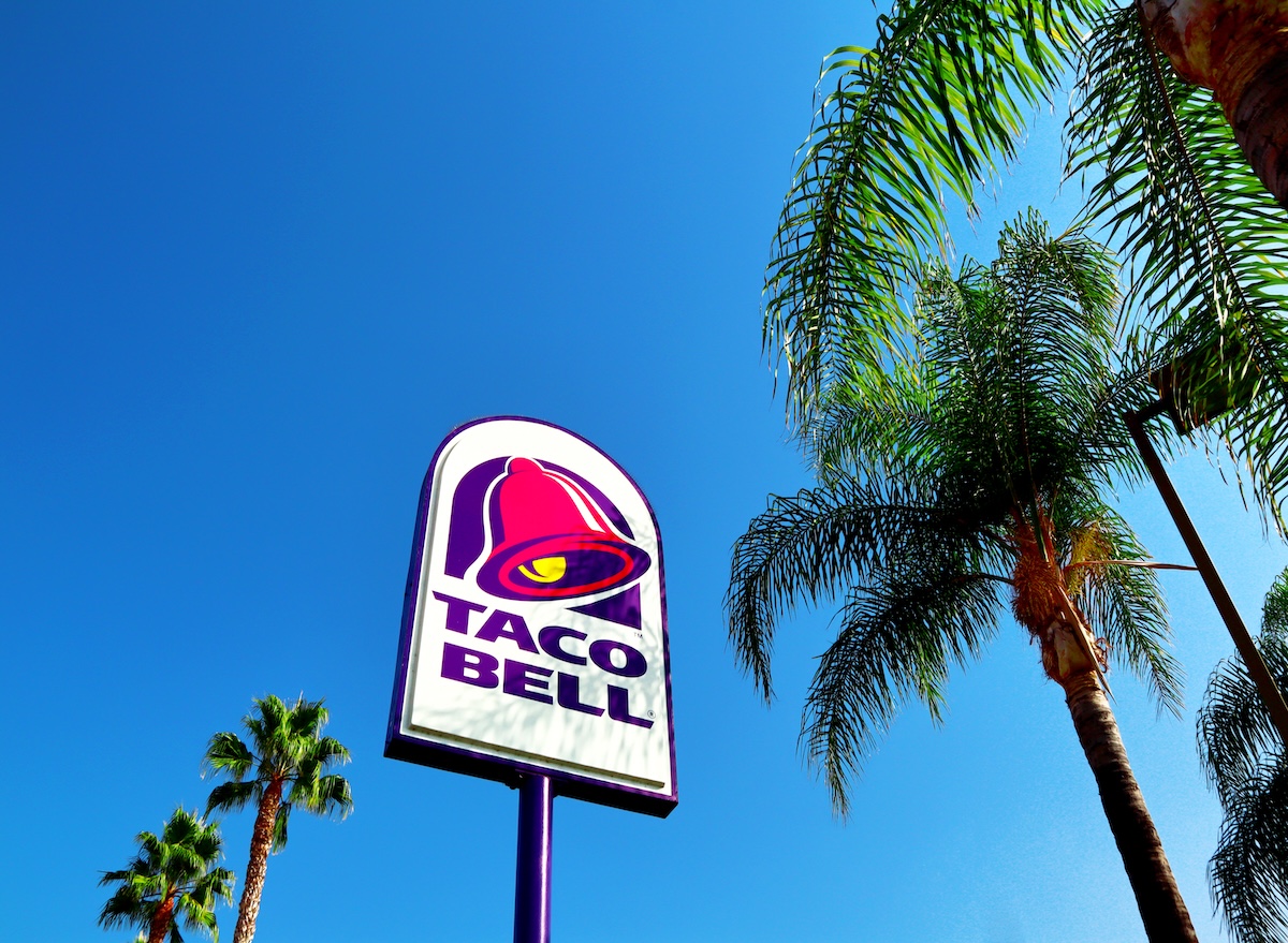 Los,Angeles,,California,ñ,October,10,,2019:,Taco,Bell,Fast