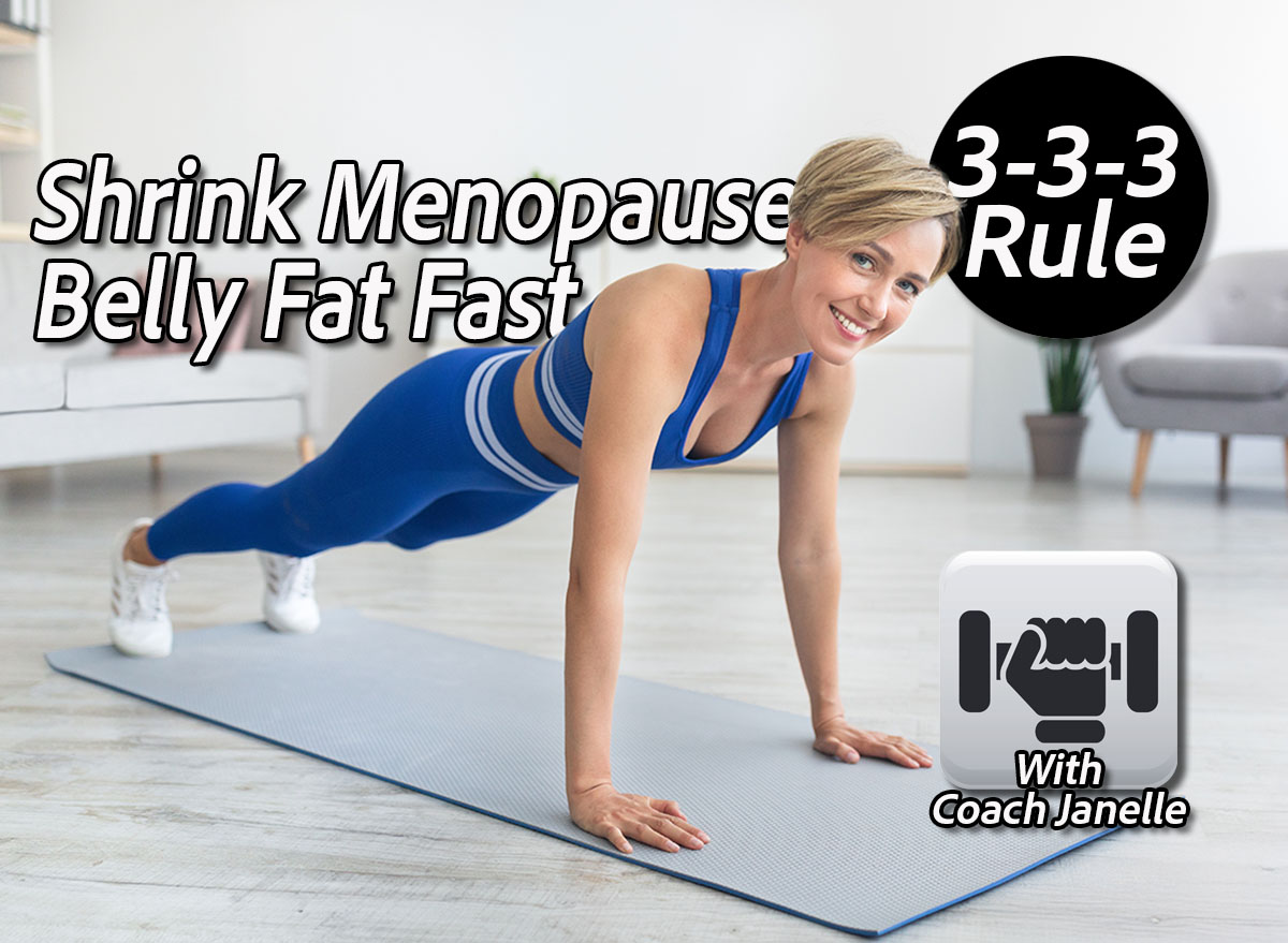 Bodyweight,Workout,Routine.,Cheerful,Fit,Woman,Standing,In,Plank,Position