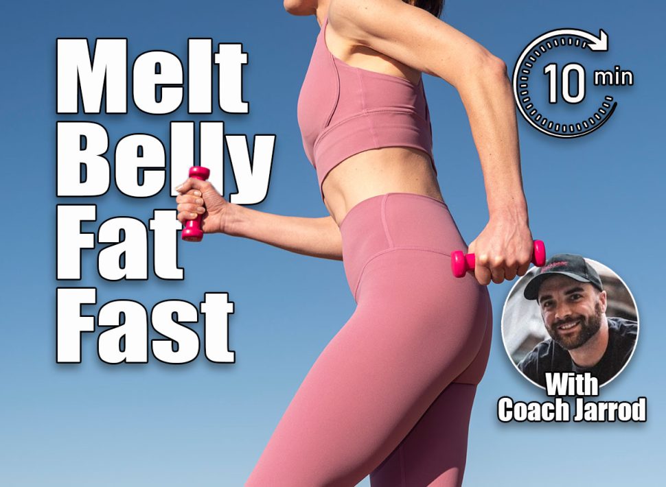 10Minute Walking & Strength Workout for Belly Fat