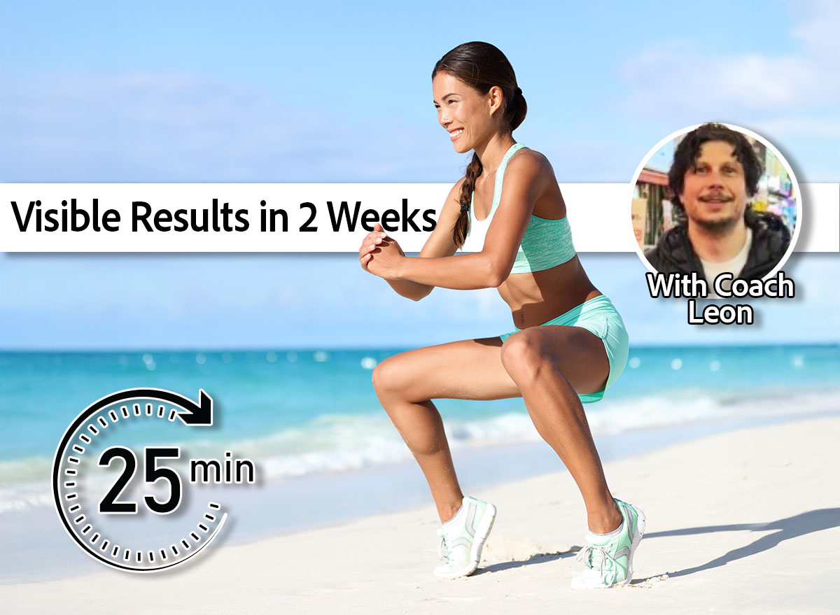 5 Daily Bodyweight Moves for Visible Results in 2 Weeks. Fitness woman doing bodyweight workout training calves with plie squat calf raise exercise. Asian sport girl doing a ballet inspired ballerina pose to activate glutes and lower body by raising heels.