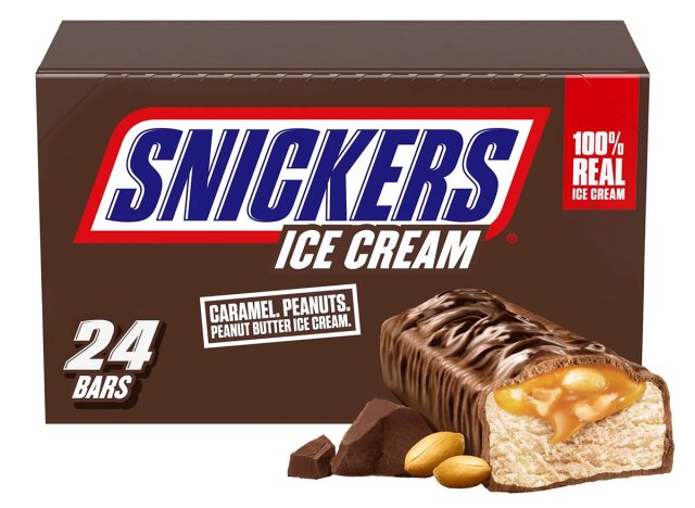 SNICKERS Chocolate Caramel Peanut Butter Ice Cream Bars