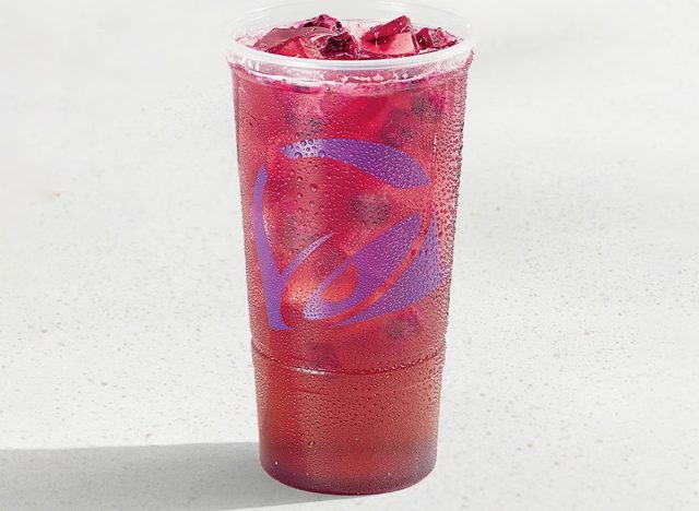 Taco Bell Dragon Fruit Berry Refresca